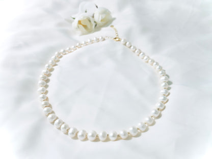 Flower Design Freshwater 6-7mm Pearl Jewelry Set (Bracelet, Necklace, Earrings and Ring)